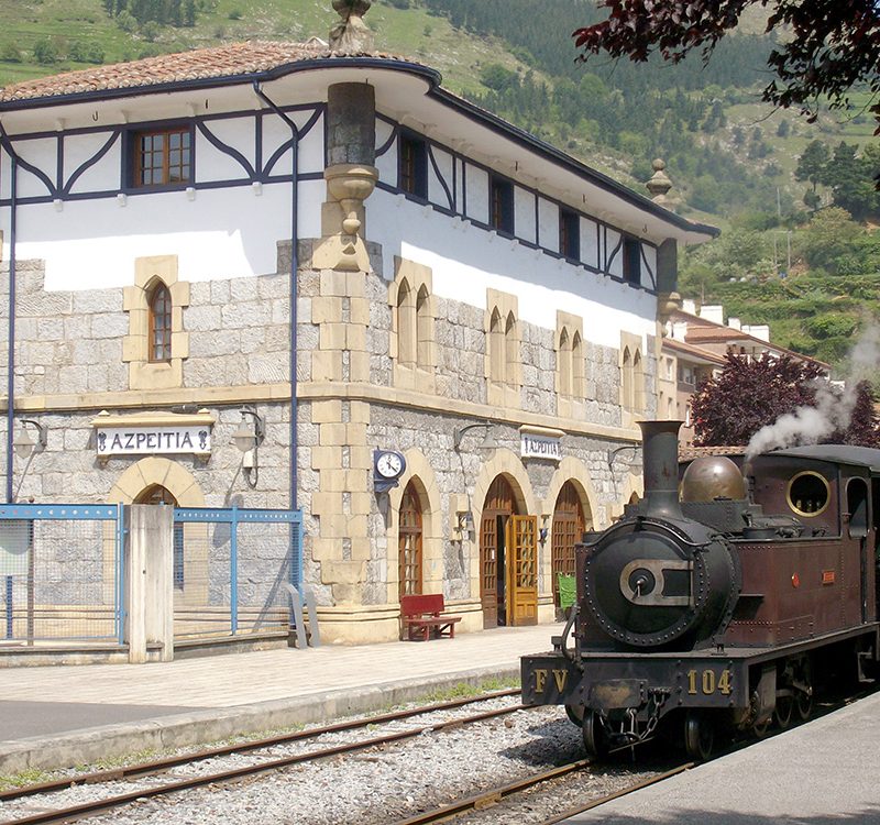 TREN DE VAPOR DE AZPEITIA Y SAN SEBASTIAN . AGOSTO 2026